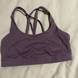 Purple lululemon Energy Bra